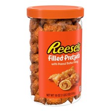 Reese's Peanut Butter Pretzel Nuggets 18oz Jar Crunchy Sweet Salty Snack 