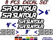 Custom SR Suntour Decal Set. Custom Colors. M...