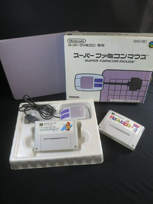 Super Famicom Maus Mario Paint Wario SNES SFC Nintendo Authentic Japan getestet