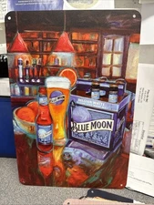 14 In Tin Blue Moon Sign.