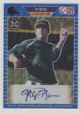 2021 Leaf Pro Set Metal 1989 Blue Wave 16/30 Ky Bush #PA-KB1 Auto i6j