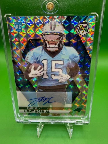 2025 Panini Mosaic #339 Jimmy Horn Jr. Rookie Autographs Mosaic