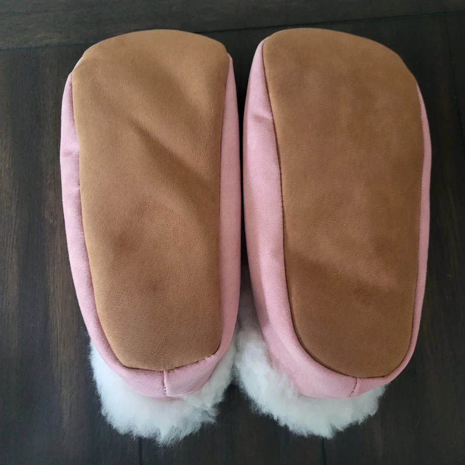 ZAPATILLAS MUJER BEBÉ PIEL DE ALPACA CON FORRO PIEL DE OVEJA TALLA 8. Foto 3 de 4