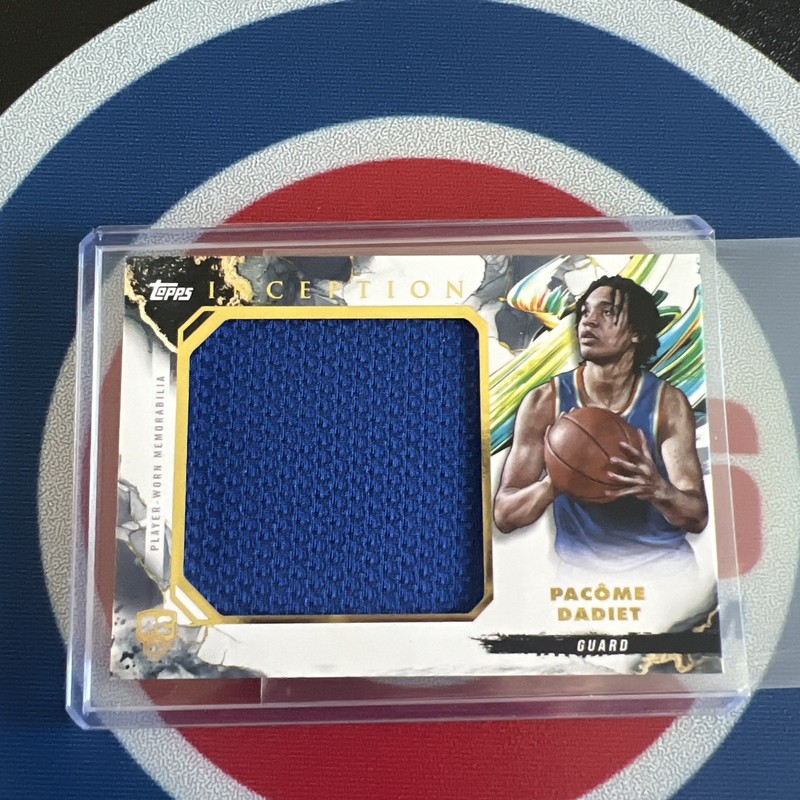 2025 Topps Inception Pacôme Dadiet Rookie Jumbo Relic!
