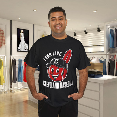 Cleveland Indians Long Live Chief Wahoo Unisex T Shirt