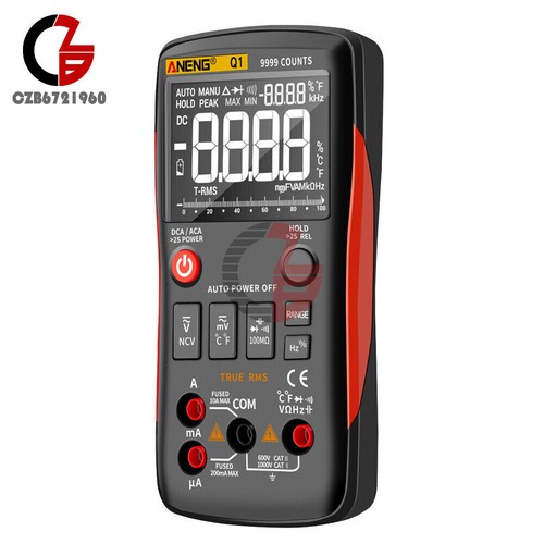 ANENG Q1 Backlight Digital Handheld Multimeter AC/DC Voltage Current NCV Tester - 第 24/28 張圖片