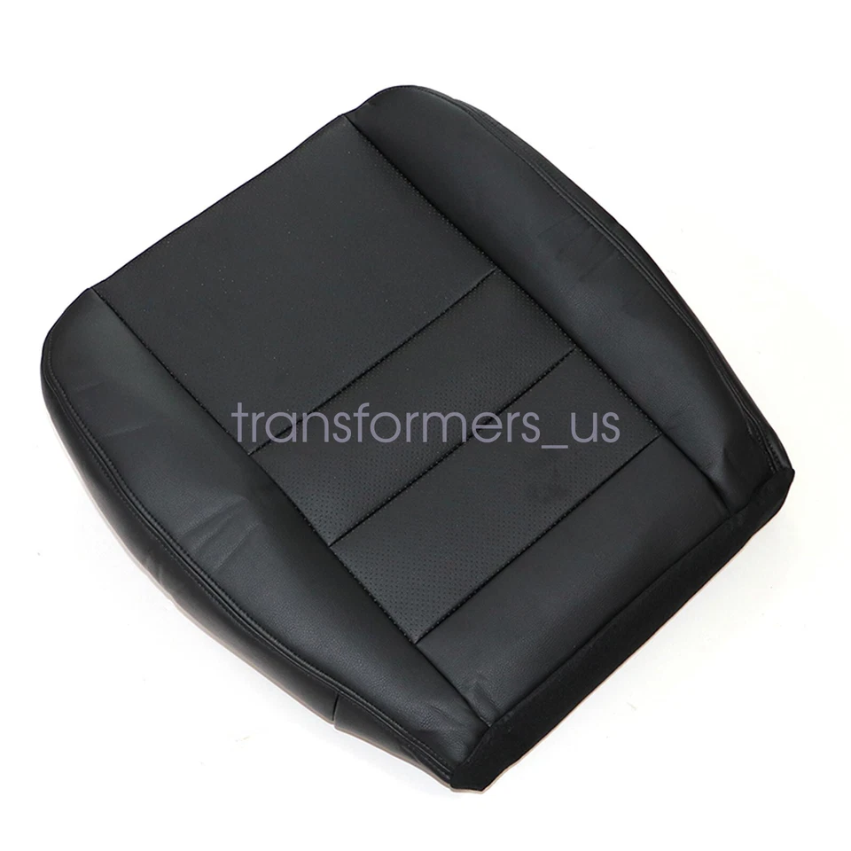 Cubierta de asiento perforada negra para Ford F250 F350 Super Duty Lariat XLT 2004 2005 Foto 4 de 4