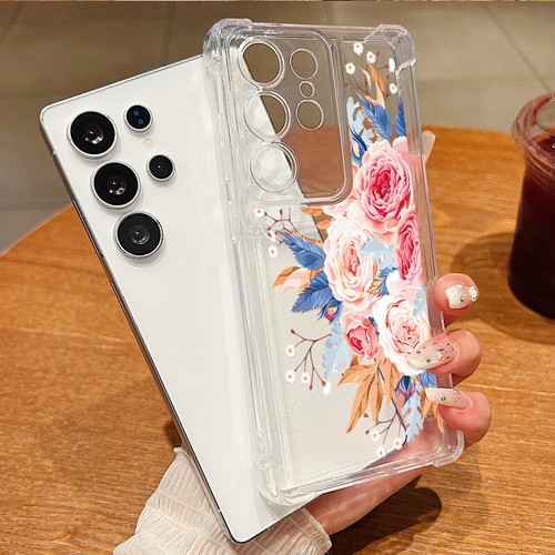 Clear TPU Phone Case For Samsung S25 S24 S23 S22 Ultra A15 A55 A35 A56 A36 Cover - Picture 8 of 19