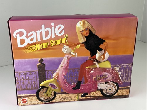 barbie on a scooter