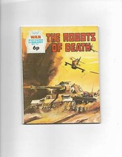 War Picture Library No 734 British 1972 The Robots Of Death!