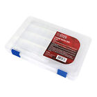 Osage River Medium Tackle Box Organizer, Clear Plastic Fishing Storage