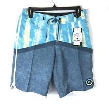 Quiksilver Boy  s Highline Blue Boardshorts Size 18