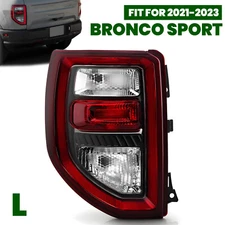 For 2021-2024 Ford Bronco Sport LED TailLight Brake Lamp Driver Side with Bulb