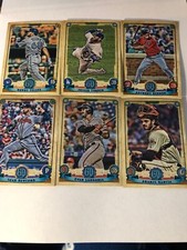 2019 Topps Gypsy Queen 6 card set Tellez, Turner Rendon Newcomb Longoria Garcia