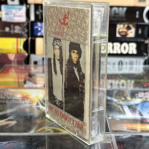 Milli Vanilli - Girl You Know Its True 1989 Cassette Tested Infamous Pop Hoax - Picture 3 of 8