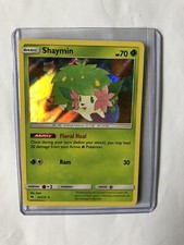 Shaymin Holo 33/214 Pokemon Card Lost Thunder Near Mint Minus (NM-)