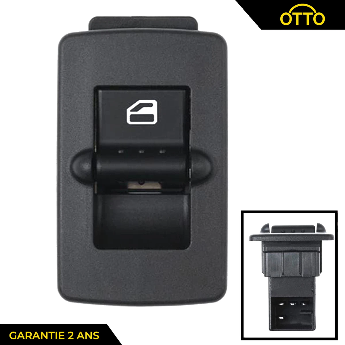 Interruttore Alzacristalli Elettrico 1J4959857A Per VW, Skoda Fabia, Octavia, Superb, Luce Rossa