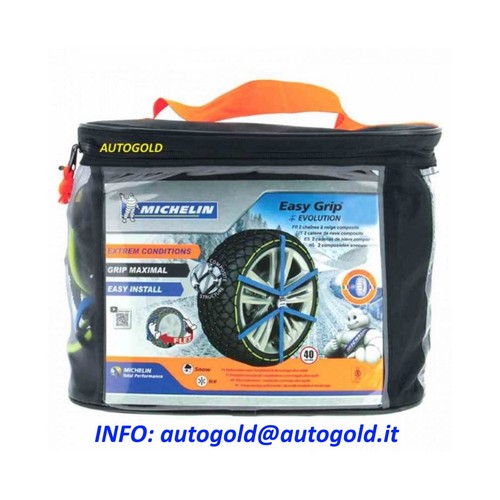 MICHELIN EASY GRIP EVO 5 8305 Calze da neve OMOLOGATE catene suv auto antineve - Foto 2 di 2