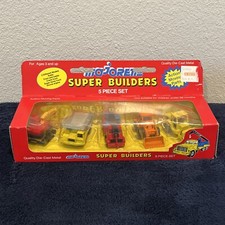 Majorette Super Builder Die Cast Metal 5 Piec...