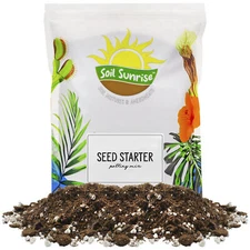 All Natural Seed Starting Potting Mix, for Indoor/Outdoor Use No Additives