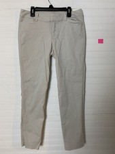 Old Navy Pixie Khaki Straight Cropped Pants Women's Size 6reg