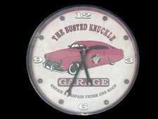 New Busted Knuckle Garage Wall Clock