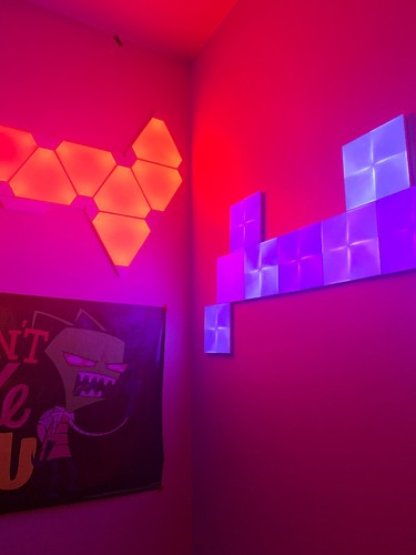 Nanoleaf LED Light Squares Canvas Smarter Kit - 9 Panels for sale ...