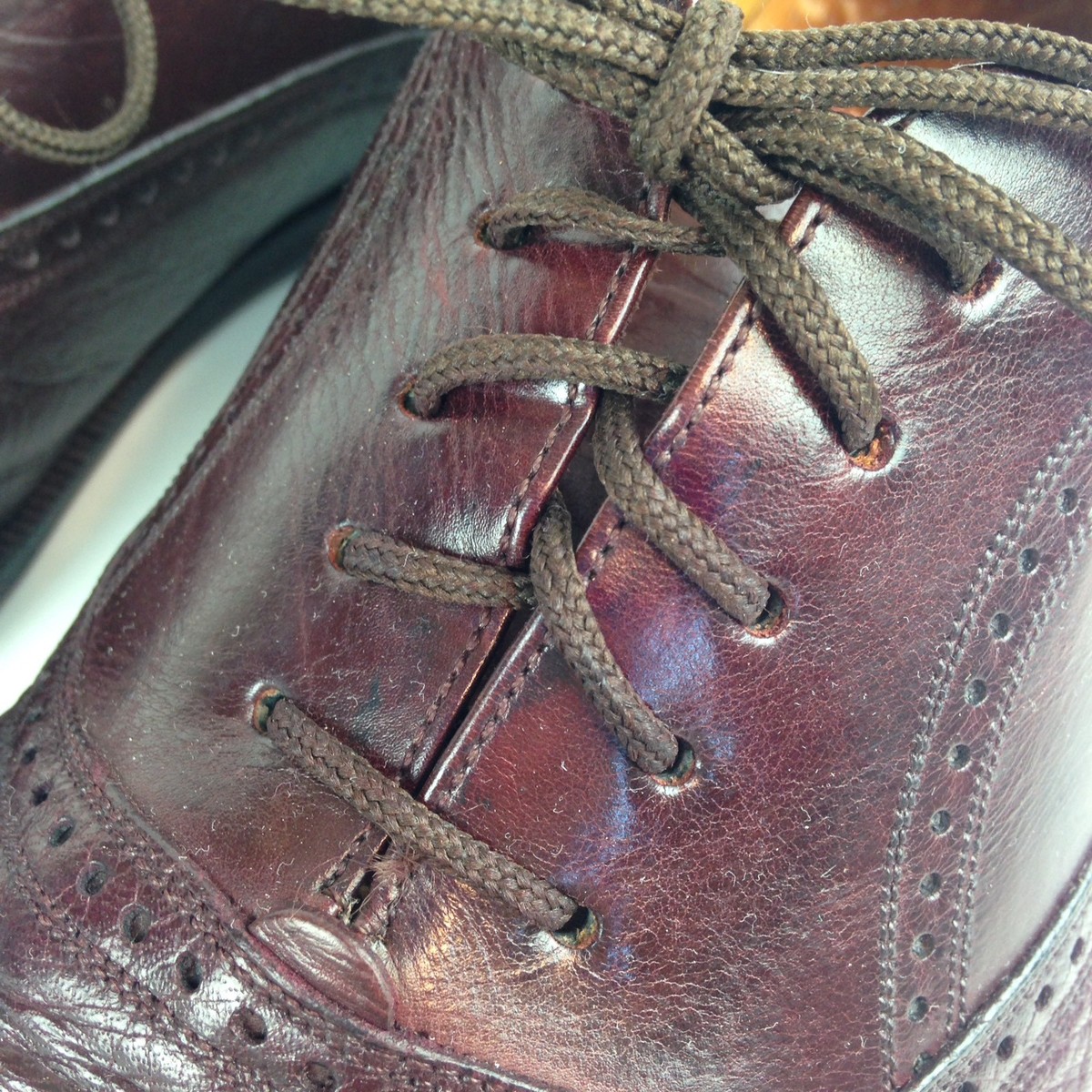 Mezlan Florence Cap Toe Brown Calf & Deer Skin Oxford Dress 
