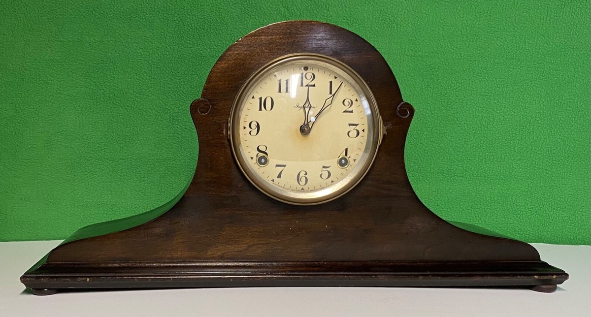 【希少】E.Ingraham社（イングラハム）アンティーク 置き時計 Antique E. Ingraham Cosmo Mantle Clock - Used | eBay
