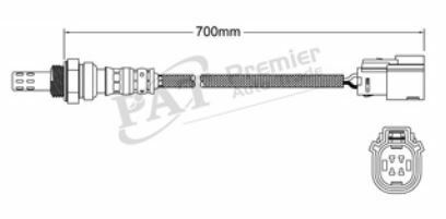 O2 sensor for Lexus MHU38R RX400H 3.3L 06-08 3MZFE PreCAT Front Oxygen EGO 2YrWy - Picture 5 of 6