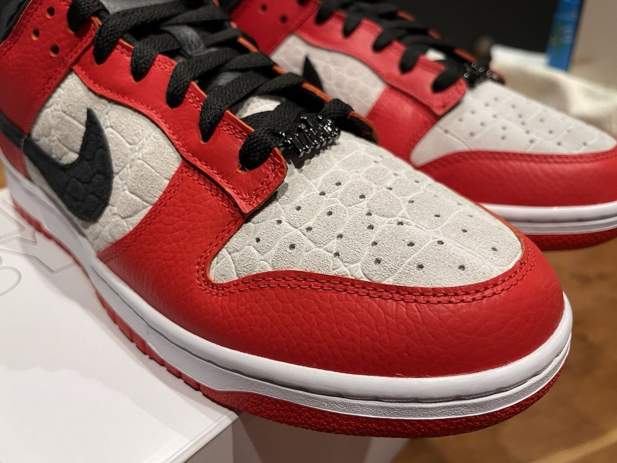 Nike Dunk Low Unlocked Chicago Crocodile Suede SB J-Pack Inspired