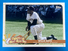 2020 Topps Opening Day Spring Has Sprung Willie Mays #SHS-5
