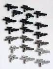 LEGO Star Wars Lot 20 Blasters Short Pistol Gun 3 Colors Weapons Accessories