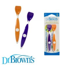 Dr Brown's Soft Spatula Spoons 2 pk