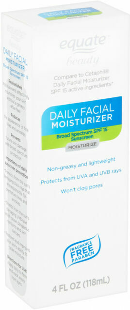 equate face moisturizer with spf