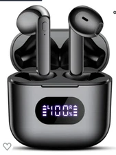 Wireless Earbuds, V5.3 Bluetooth Ear buds 48H Playtime LED Battery Display Wirel