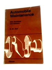 Automobile Maintenance (R W Bent - 1967) (ID:88199)