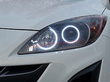 Led 4 Halo Ring For Mazda 3 Sport Projector 10-13 Headlight Angel Eye Drl Lamp Led 4 Halo Ring For Mazda 3 Sport Projector 10-13 Headlight Angel Eye Drl Lamp
