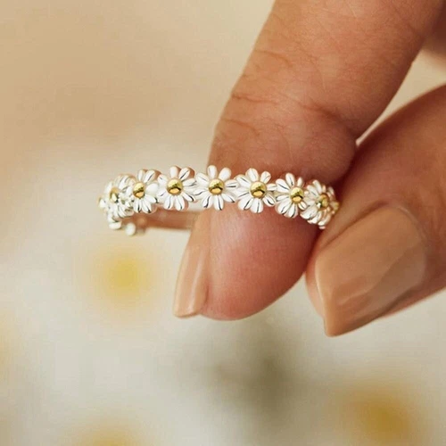 Anti Stress Anxiety Rings Full Diamond Fidget Spinner Ring Girls - Picture 5 of 18