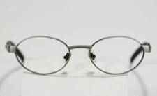 FOSSIL EYEWARE GRIPPER TITANIUM TONE SPRING HINGE RX EYEGLASS SUNGLASS FRAME