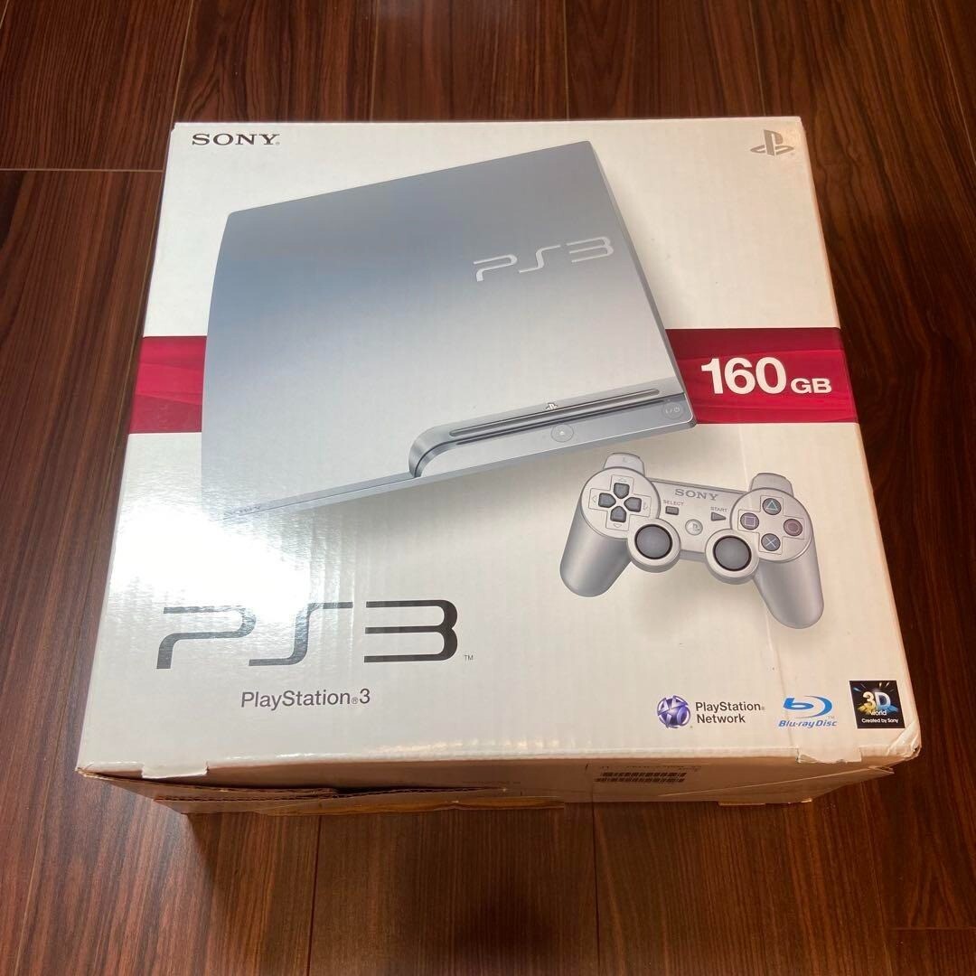 プレイステーション3 シルバー Sony PlayStation 3 Slim Launch Edition 320GB Satin Silver