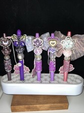 Custom beaded bling pens  Luxury Inspired Gift.Basket filler.  Set Of 5 