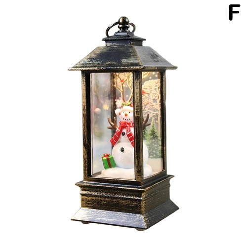Lanterna Decorativa a LED di Natale a Batteria - Imagen 8 de 10