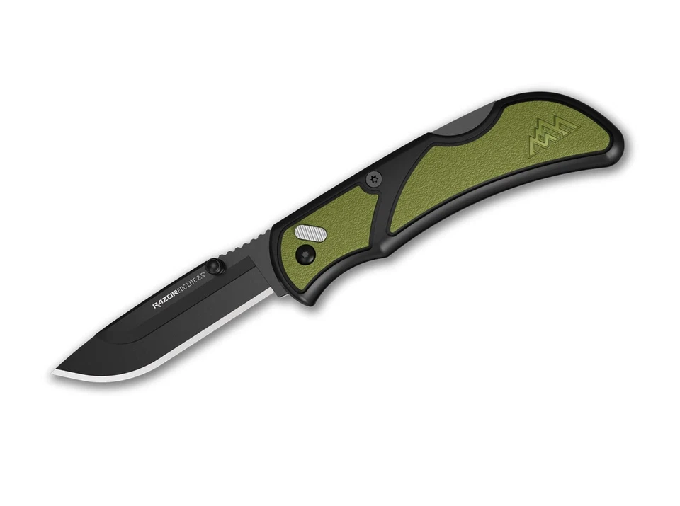 Outdoor Edge RazorEDC Lite 2.5" OD Green Taschenmesser 420J2 Backlock ✔️ 01OE125