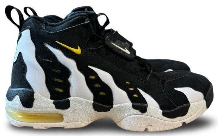 Nike Air Diamond Turf Max 96 2010 Black Varsity Maize for Sale