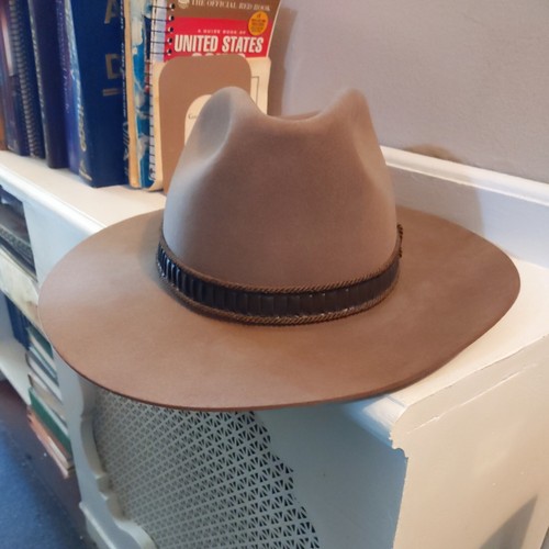 Vintage John B Stetson 4X XXXX Beaver 