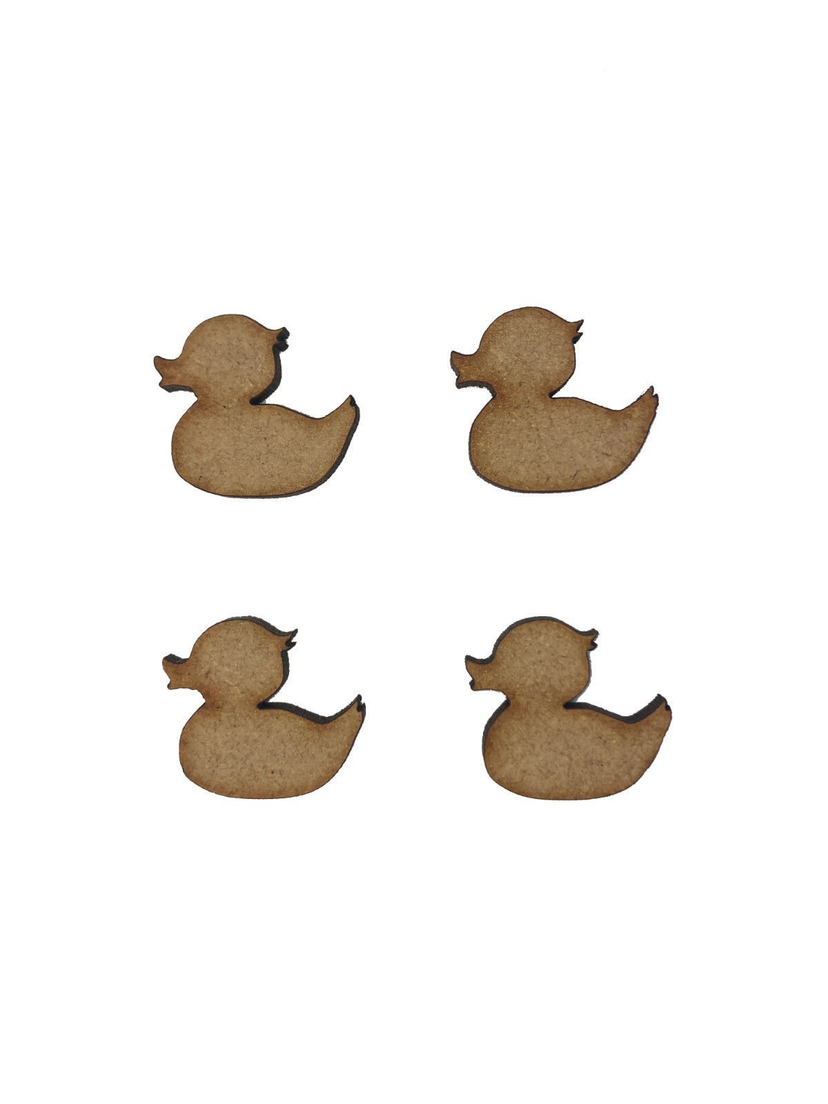 30x Duck Bird 2cm Wood Craft Embelishments Laser Cut Shape MDF