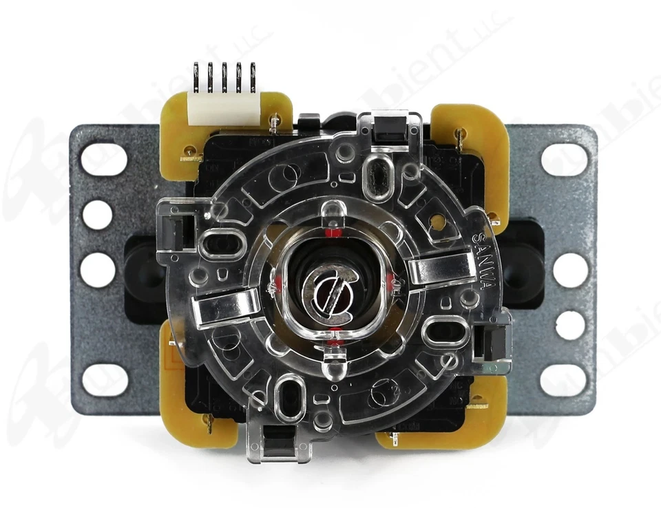 Joystick Arcade Sanwa Original Japón JLF-TP-8YT con Palo Superior Bola Roja Mod Foto 2 de 4