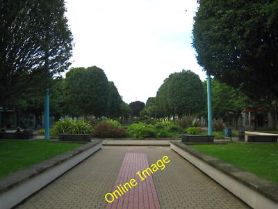 Photo 6x4 Place de Brest gardens, Plymouth The Place de Brest gardens in  c2007