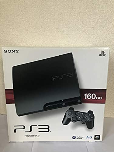 SONY - SONY PlayStation3 本体 CECH-3000A Black PS3 Charcoal Black CECH 3000A 160GB Console Box Sony